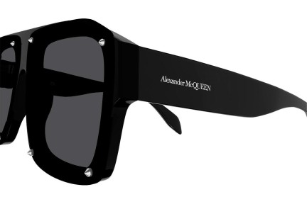 Sunglasses Alexander McQueen AM0335S 001 Quadratisch Schwarz