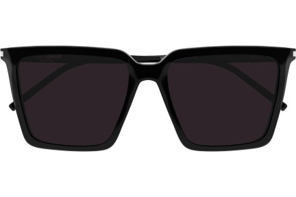 Sonnenbrille Saint Laurent SL474 001 Quadratisch Schwarz