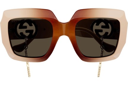 Sunglasses Gucci GG1022S 003 Quadratisch Havanna