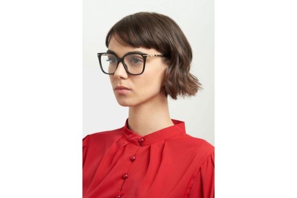 Glasses Carolina Herrera HER0094 807 Quadratisch Schwarz