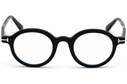 Glasses Tom Ford FT5664-B 001 Rund Schwarz