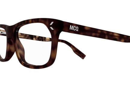 Glasses McQ MQ0349O 002 Rechteck Havanna