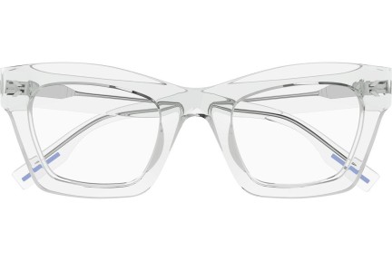 Glasses McQ MQ0343O 004 Quadratisch Kristall