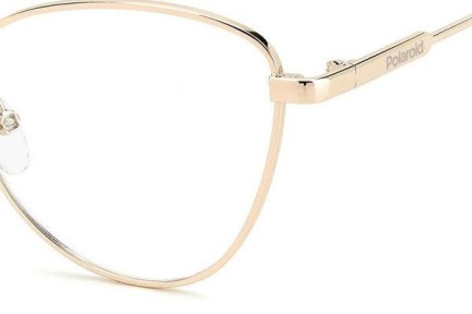 Glasses Polaroid PLDD464 J5G Cat Eye Gold