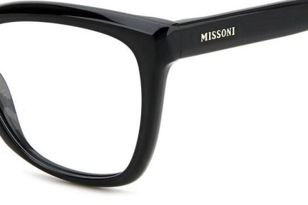 Brillen Missoni MIS0116 807 Quadratisch Schwarz