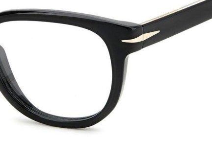 Glasses David Beckham DB7097 807 Rund Schwarz