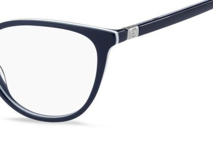 Glasses Tommy Hilfiger TH1964 PJP Cat Eye Blau