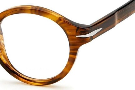 Glasses David Beckham DB7051 EX4 Rund Havanna