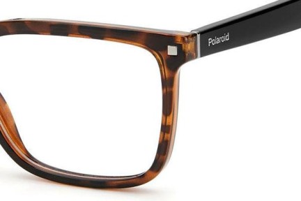 Glasses Polaroid PLDD436 086 Quadratisch Havanna