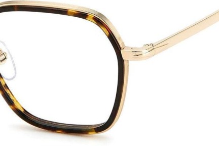 Brillen David Beckham DB1103 06J Quadratisch Gold