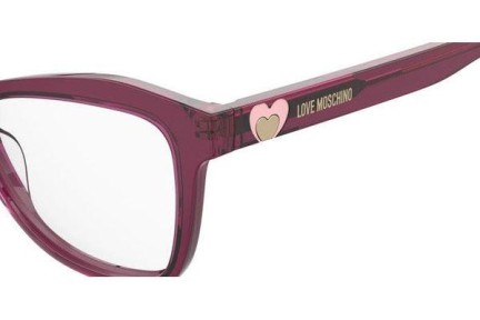 Glasses Love Moschino MOL604 MU1 Cat Eye Rosa