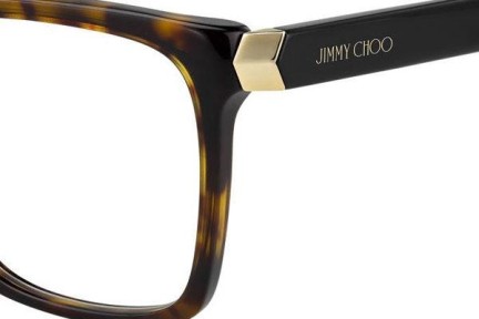 Brillen Jimmy Choo JC227 086 Quadratisch Havanna