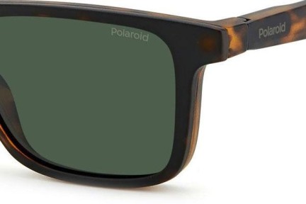 Brillen Polaroid PLD2131/CS N9P/UC Polarized Rechteck Havanna