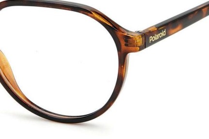 Glasses Polaroid PLDD468 086 Rund Havanna