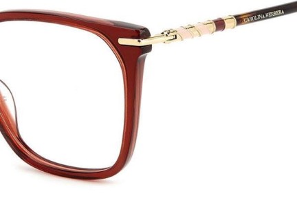 Glasses Carolina Herrera HER0094 YDC Quadratisch Rot