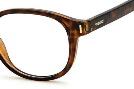 Glasses Polaroid PLDD452 086 Rund Havanna