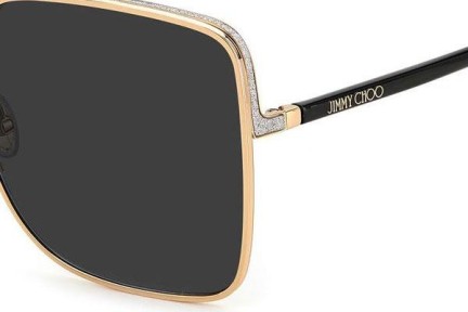 Sonnenbrille Jimmy Choo ALIANA/S RHL/IR Groß Gold