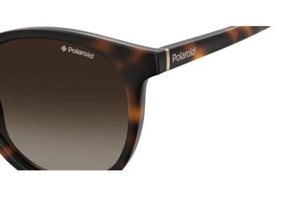 Sonnenbrille Polaroid PLD6098/S 086/LA Polarized Rund Havanna