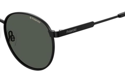 Sonnenbrille Polaroid Junior PLD8039/S 807/M9 Polarized Rund Schwarz