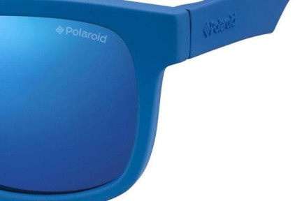 Sunglasses Polaroid Junior PLD8020/S ZDI/JY Polarized Rechteck Blau