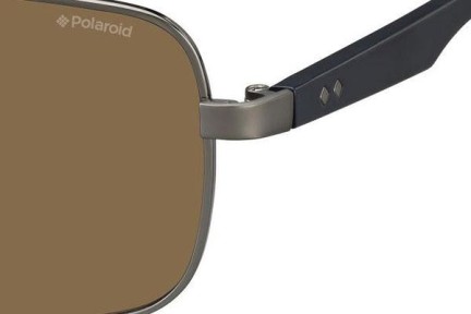 Sonnenbrille Polaroid PLD2042/S RW2/IG Polarized Quadratisch Grau