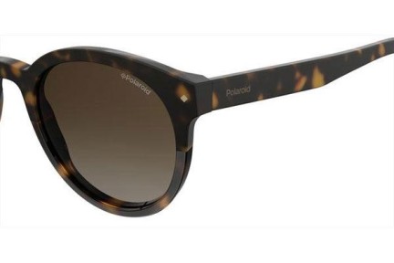 Sonnenbrille Polaroid PLD6043/S 086/LA Polarized Rund Havanna