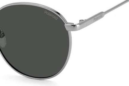 Sunglasses Polaroid PLD6171/S 6LB/M9 Polarized Rund Silber