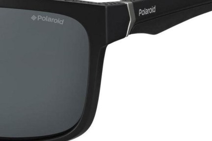 Sunglasses Polaroid Sport PLD7014/S 807/M9 Polarized Quadratisch Schwarz