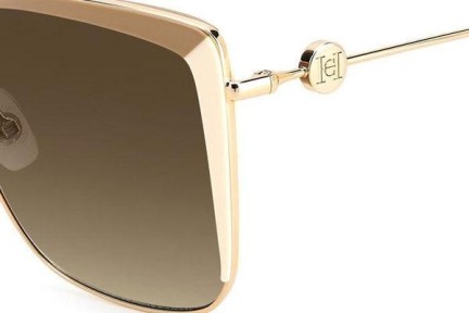 Sonnenbrille Carolina Herrera HER0111/S T53/HA Groß Beige