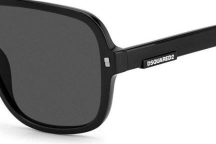 Sonnenbrille Dsquared2 D20003/S 807/IR Pilot Schwarz