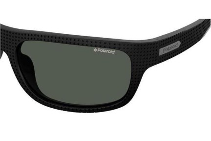 Sonnenbrille Polaroid Active Collection PLD7022/S 807/M9 Polarized Quadratisch Schwarz