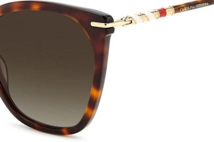 Sonnenbrille Carolina Herrera HER0091/S 05L/HA Cat Eye Havanna