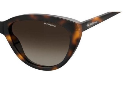 Sonnenbrille Polaroid PLD4080/S 086/LA Polarized Cat Eye Havanna