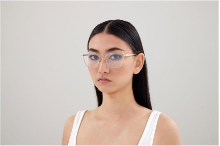 Glasses Saint Laurent SL551OPT 003 Cat Eye Gold