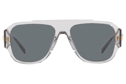 Sonnenbrille Versace Macy'S Aviator VE4436U 530580 Flat Top Grau