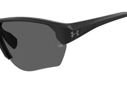 Sunglasses Under Armour UACOMPETE/F 807/6C Rechteck Schwarz