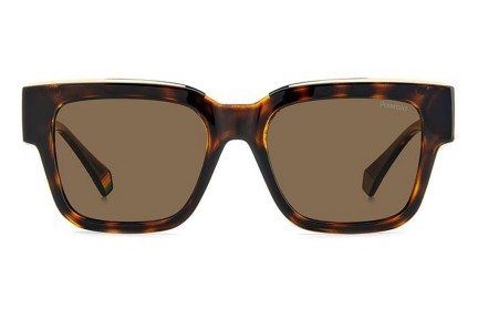 Sonnenbrille Polaroid PLD6198/S/X 086/SP Polarized Quadratisch Havanna