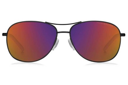 Sunglasses Tommy Hilfiger TH2023/S 003/MI Pilot Schwarz