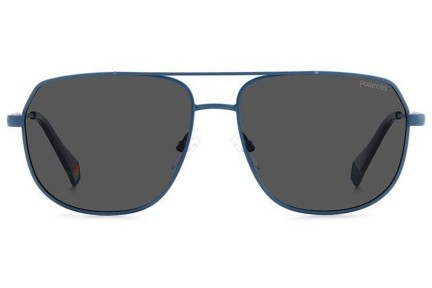 Sonnenbrille Polaroid PLD6195/S/X FLL/M9 Polarized Pilot Blau