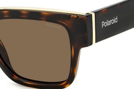 Sunglasses Polaroid PLD6198/S/X 086/SP Polarized Quadratisch Havanna