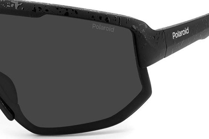 Sonnenbrille Polaroid PLD7047/S 003/M9 Polarized Monoscheibe | Shield Schwarz