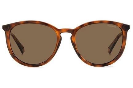 Sonnenbrille Polaroid PLD4143/S/X 086/SP Polarized Rund Havanna