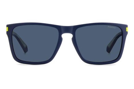 Sonnenbrille Polaroid PLD2139/S FLL/C3 Polarized Quadratisch Blau