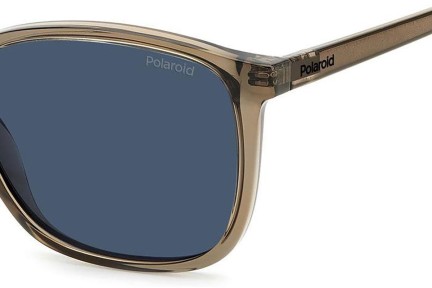 Sonnenbrille Polaroid PLD4139/S 09Q/C3 Polarized Quadratisch Braun