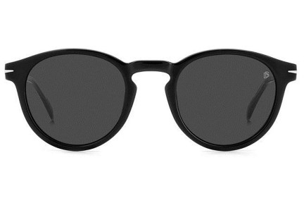 Sunglasses David Beckham DB1111/S 08A/IR Rund Schwarz