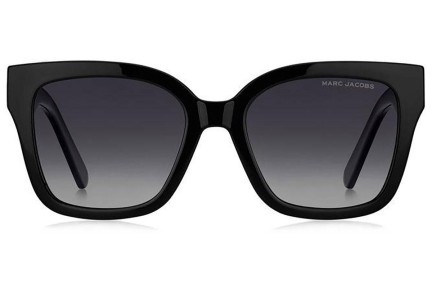 Sunglasses Marc Jacobs MARC658/S 08A/WJ Polarized Quadratisch Schwarz