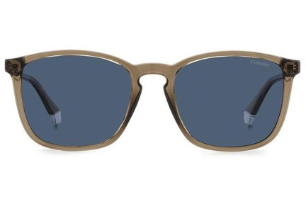 Sonnenbrille Polaroid PLD4139/S 09Q/C3 Polarized Quadratisch Braun