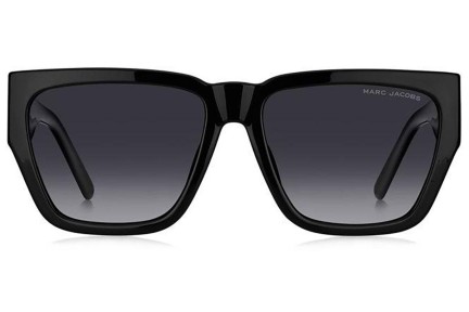 Sonnenbrille Marc Jacobs MARC646/S 08A/WJ Polarized Quadratisch Schwarz