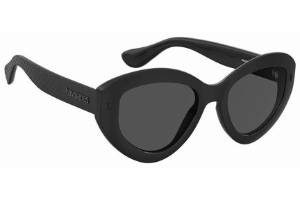 Sunglasses Havaianas IRACEMA 807/IR Cat Eye Schwarz