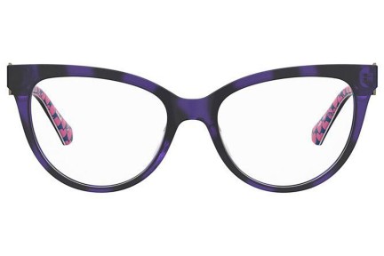 Glasses Love Moschino MOL609 HKZ Cat Eye Havanna